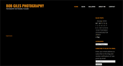 Desktop Screenshot of bobgilesphotos.com